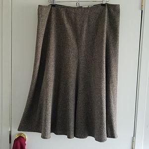 Vintage Wool A line skirt